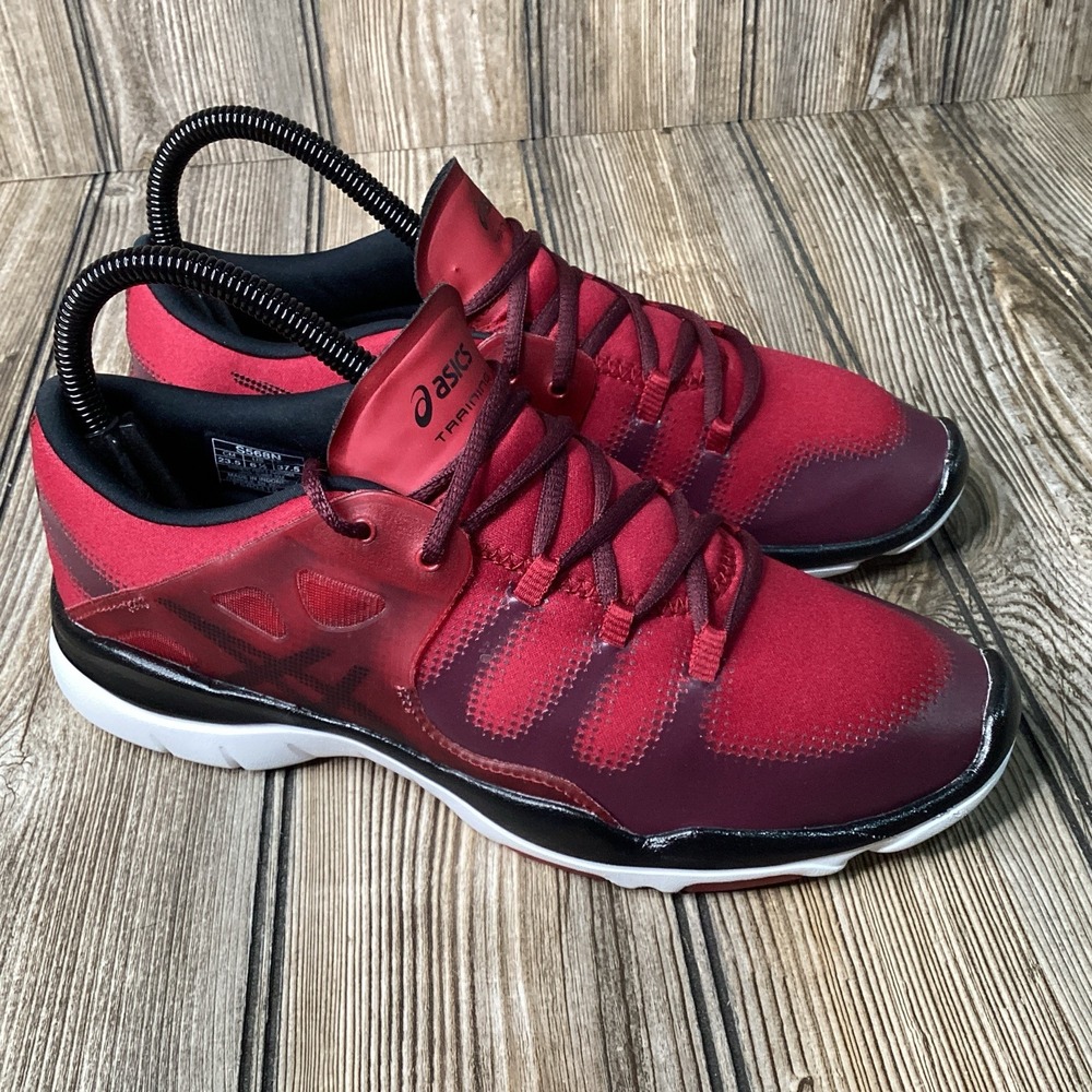 Asics Gel Fit Vida Minimalist Red S568N Running Sneakers Shoes Women's Size 6.5